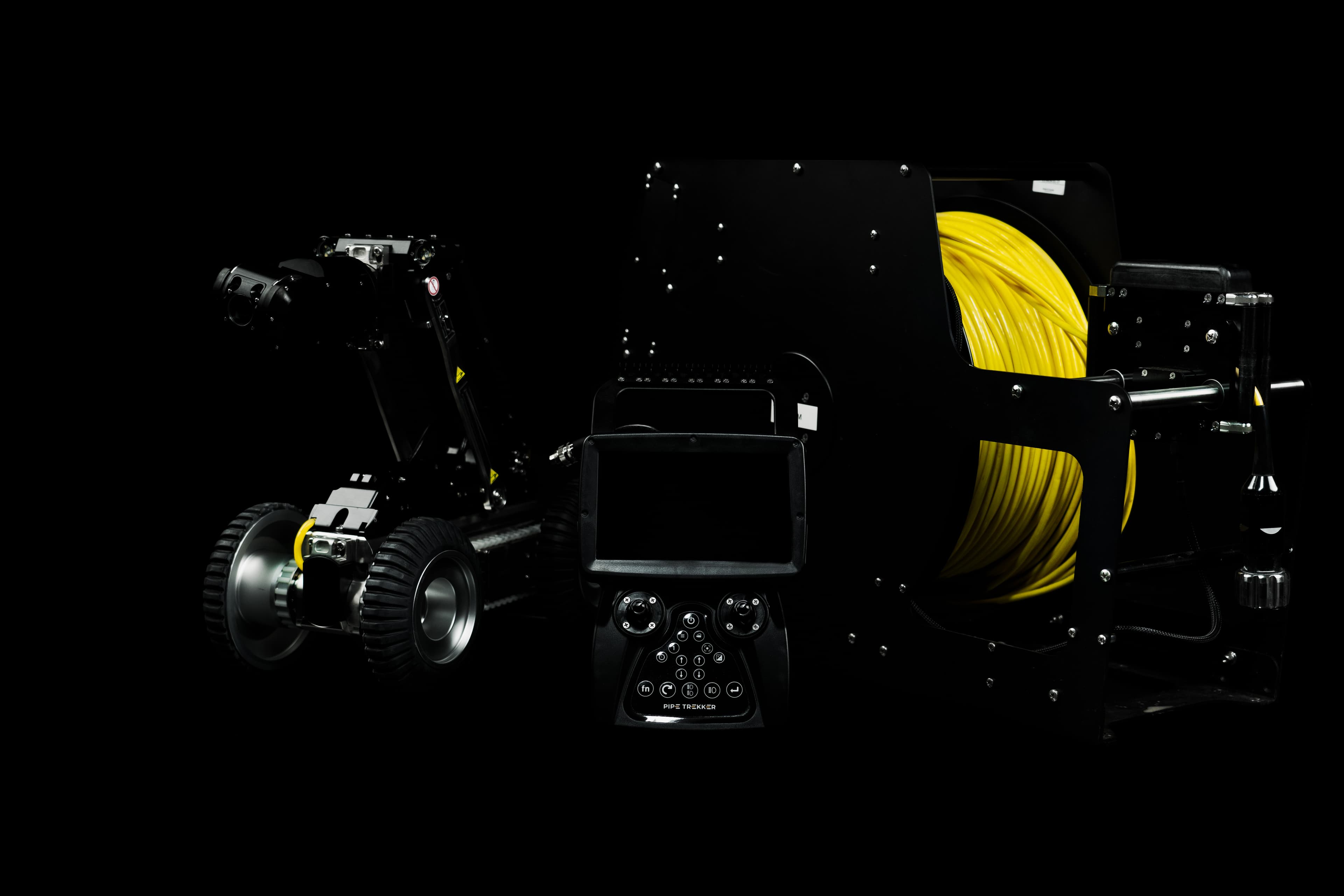 A-150, Manual Reel, handheld controller